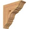 Ekena Millwork Merced Traditional Smooth Bracket, Western Red Cedar, 5 1/2"W x 18"D x 18"H BKT06X18X18MRC01SWR - alternate 1